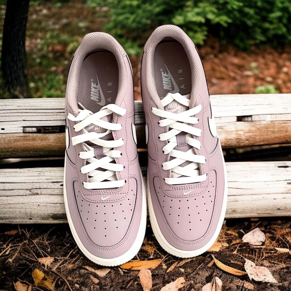 Nike Grade School Air Force 1 Low Youth 6.5 Woman 8 Rose/Sail Sneakers